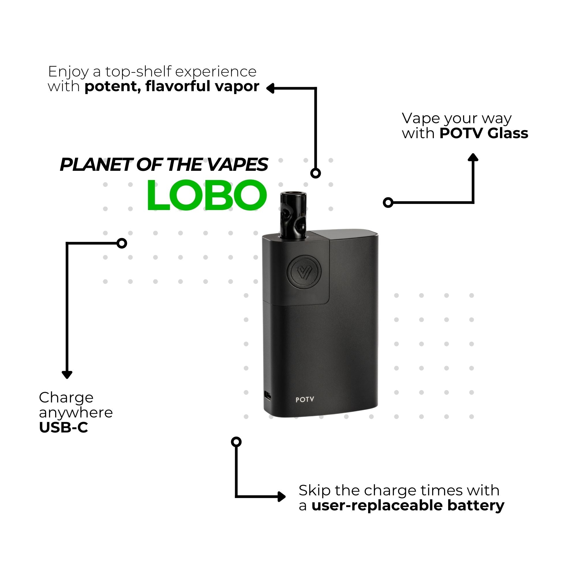 POTV Lobo Advanced Vaporizer Kit - Image 5