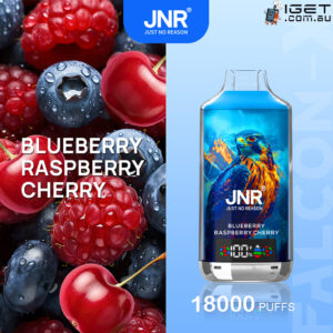 JNR FALCON -X BLUEBERRY RASPBERRY CHERRY – 18000 PUFFS