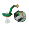5.5"Silicone Bong w/ Shower Perc w/ Glass Bowl - Image 2