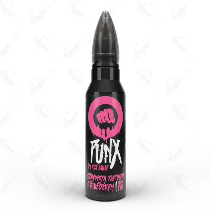 Riot Squad | PUNX | Strawberry Raspberry Blueberry 60ml - Image 2