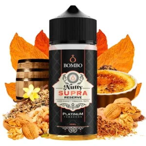 Nutty Supra Reserve 30ml/120 Longfill – Bombo+ Base 70ml 100% VG