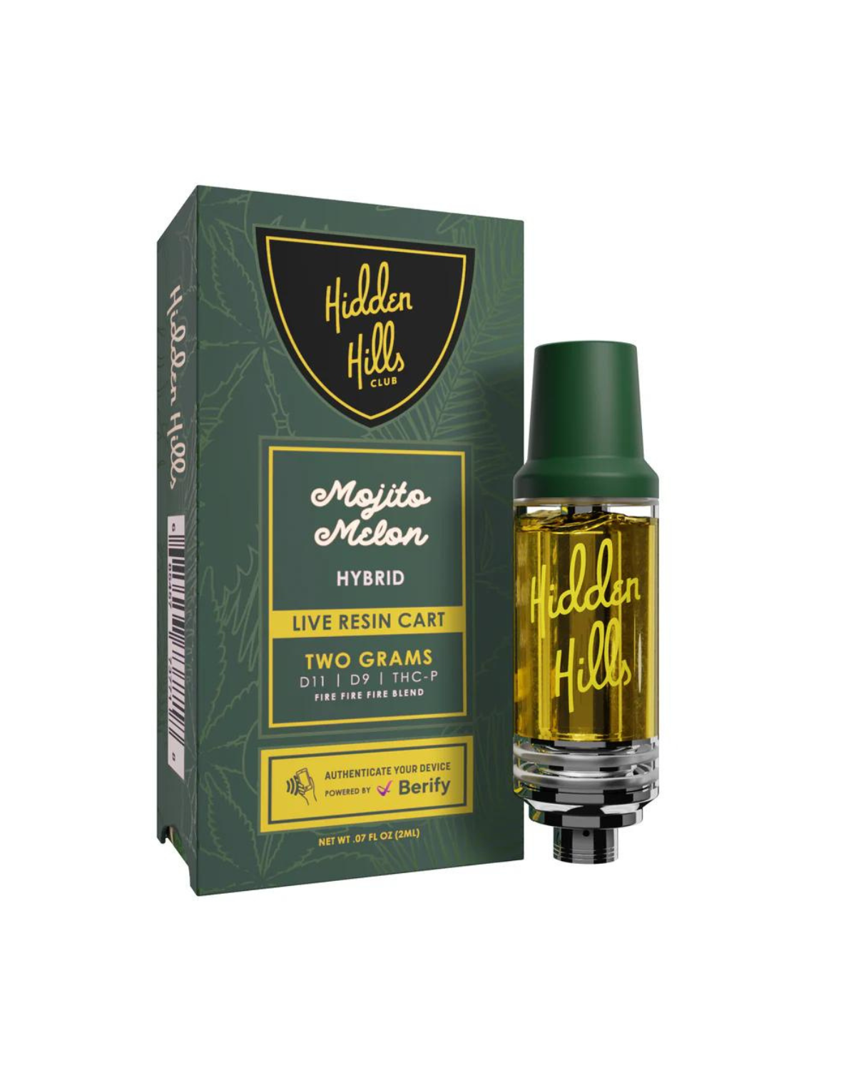 Hidden Hills Live Resin Cartridge | 2g - Image 3