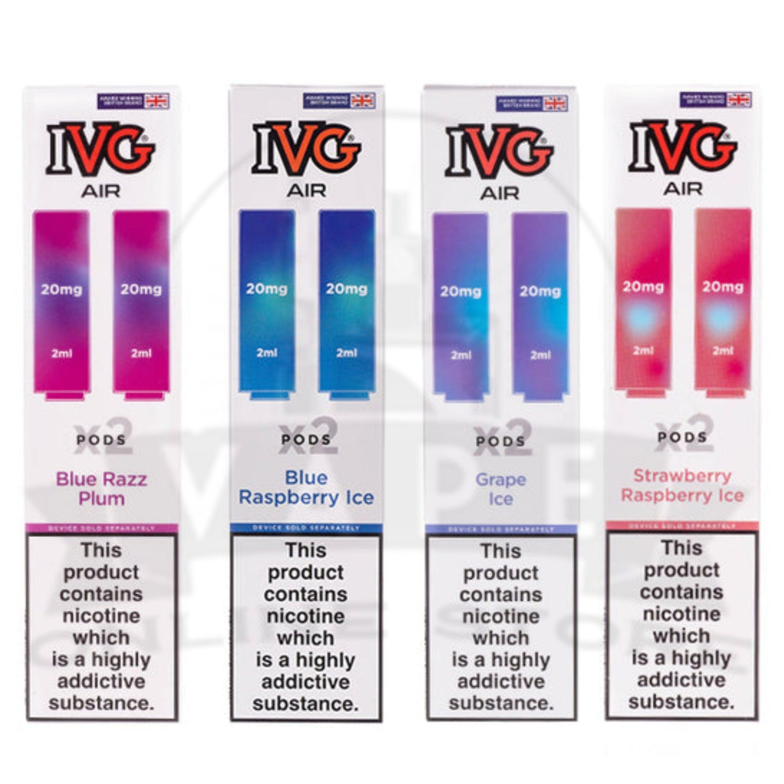 ivg air pods 20mg prefilled | 3.99£ only