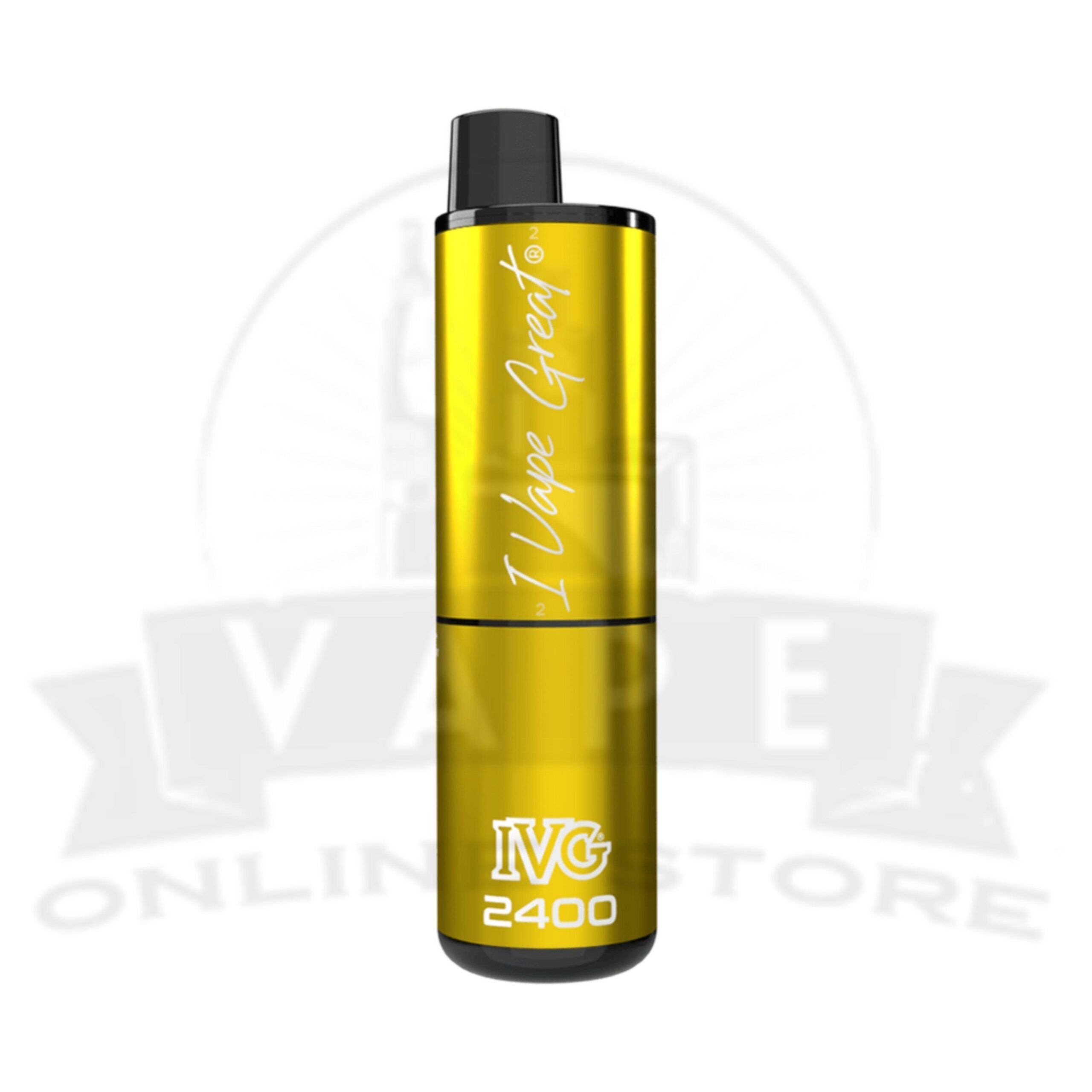 Yellow Edition IVG 2400 Puffs Disposable Vape Kit